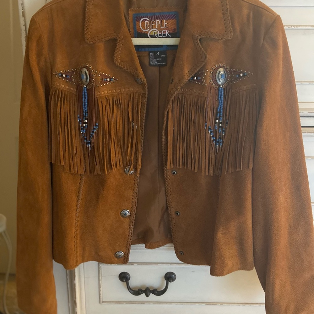 Cripple Creek Genuine Leather Jacket
